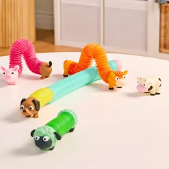 Akordeonowe rurki sensoryczne Li’l Barn Buddies - WIEJSKIE ZWIERZĘTA