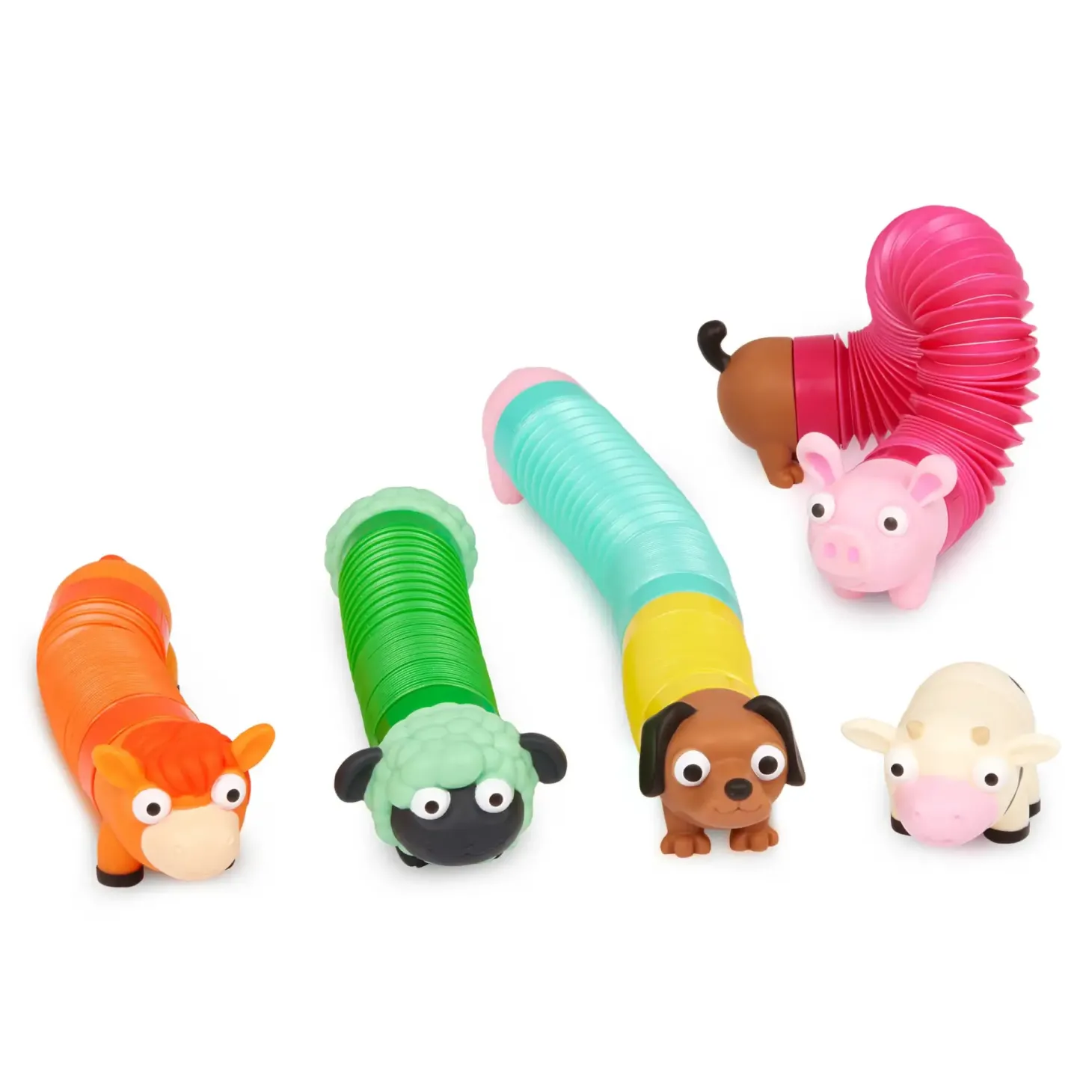Akordeonowe rurki sensoryczne Li’l Barn Buddies - WIEJSKIE ZWIERZĘTA