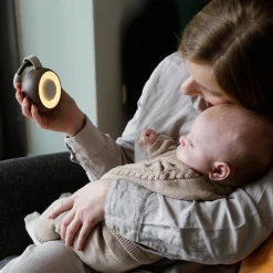 Alilo CocoNap W1 - odtwarzacz MP3 i lampka do karmienia - kokos