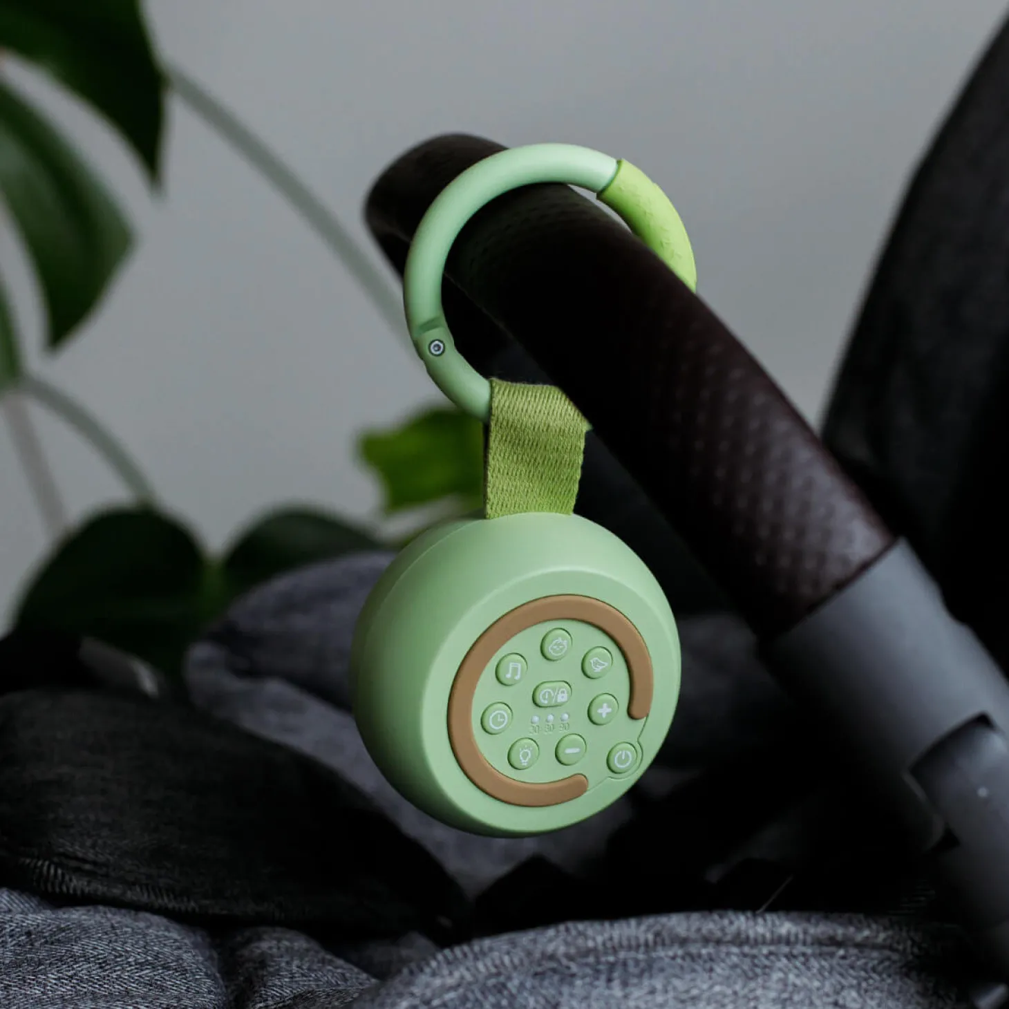 Alilo CocoNap W1 - odtwarzacz MP3 i lampka do karmienia - awokado