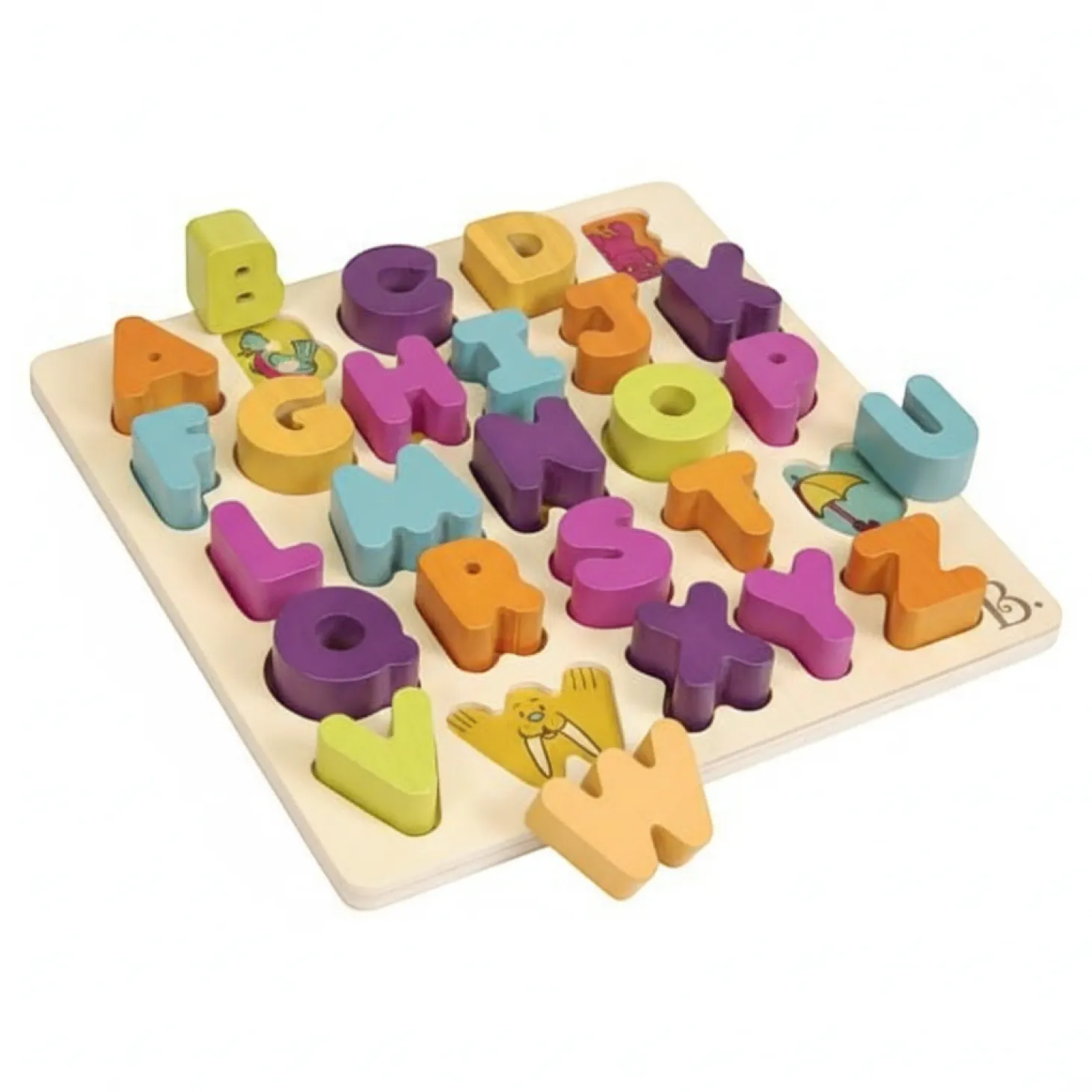 AlphaB.tical – drewniane puzzle ALFABET LITERKI