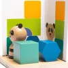 Łamigłówka 3D PANDA, drewniana gra edukacyjna
