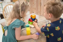 Łamigłówka 3D PANDA, drewniana gra edukacyjna