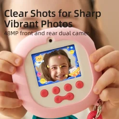 Aparat dziecięcy Say Cheese! - różowy