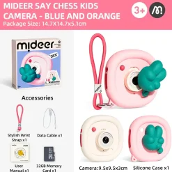 Aparat dziecięcy Say Cheese! - różowy