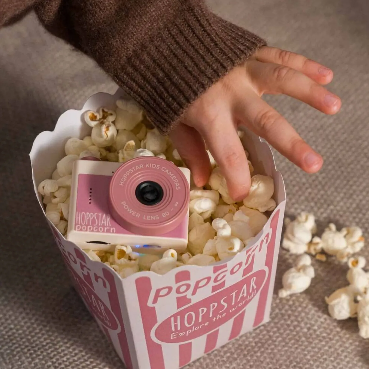 Aparat fotograficzny dziecięcy Popcorn - dusk