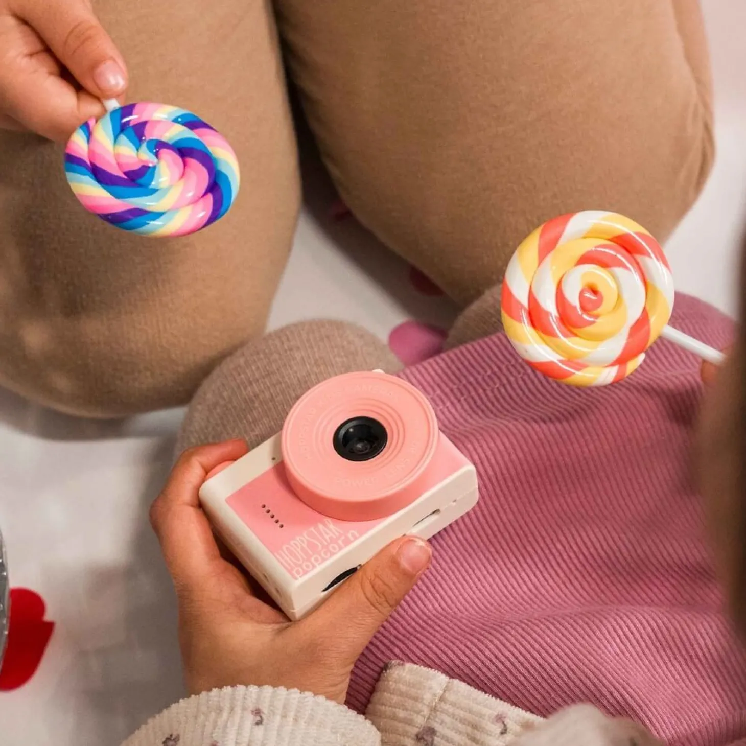 Aparat fotograficzny dziecięcy Popcorn - sorbet