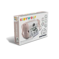 Aparat fotograficzny z funkcją drukowania KIDYPRINT - różowy