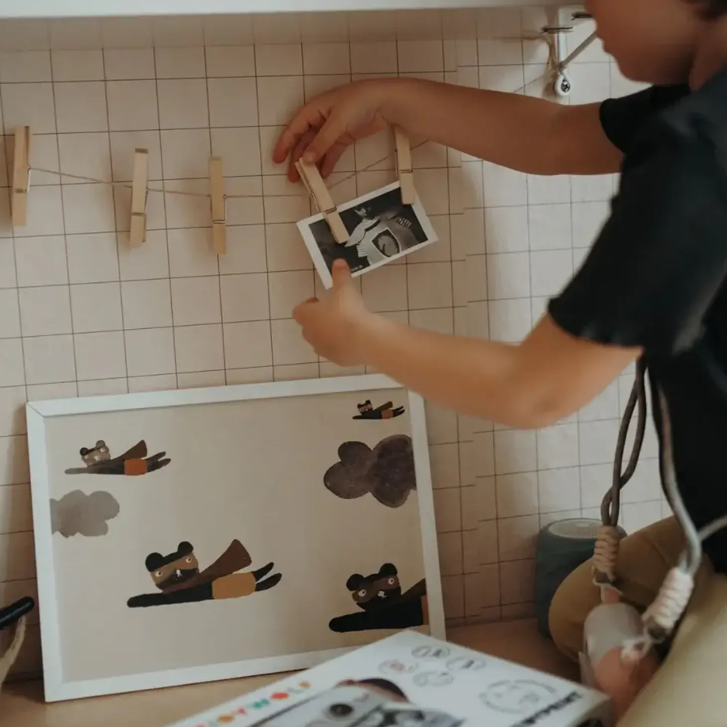 Aparat fotograficzny z funkcją drukowania KIDYPRINT - różowy
