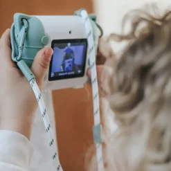 Aparat fotograficzny z funkcją drukowania KIDYPRINT - niebieski