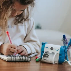 Aparat fotograficzny z funkcją drukowania KIDYPRINT - niebieski