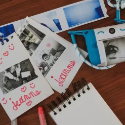 Aparat fotograficzny z funkcją drukowania KIDYPRINT - niebieski