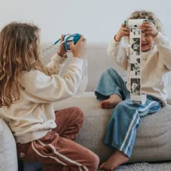 Aparat fotograficzny z funkcją drukowania KIDYPRINT - niebieski