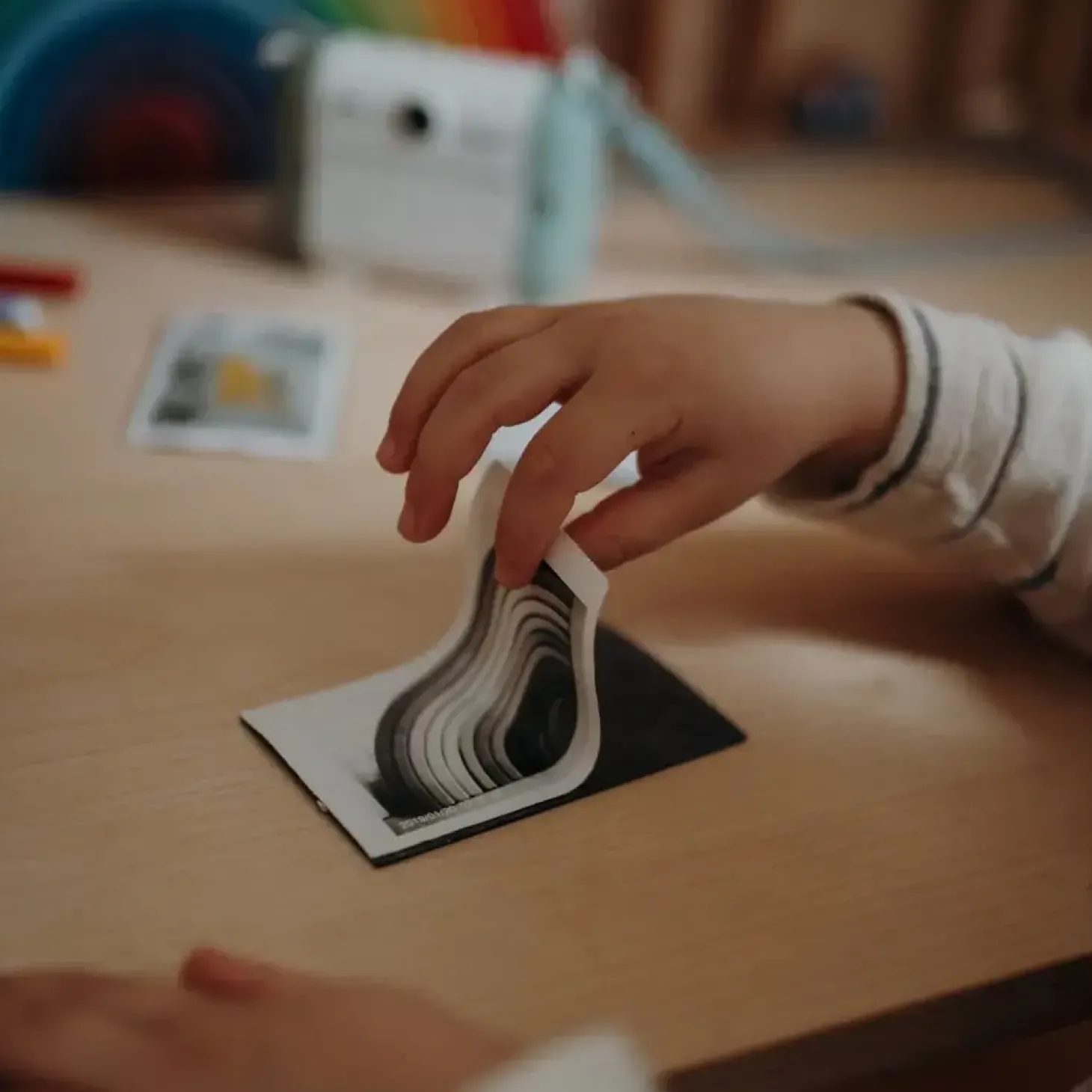 Aparat fotograficzny z funkcją drukowania KIDYPRINT - zielony