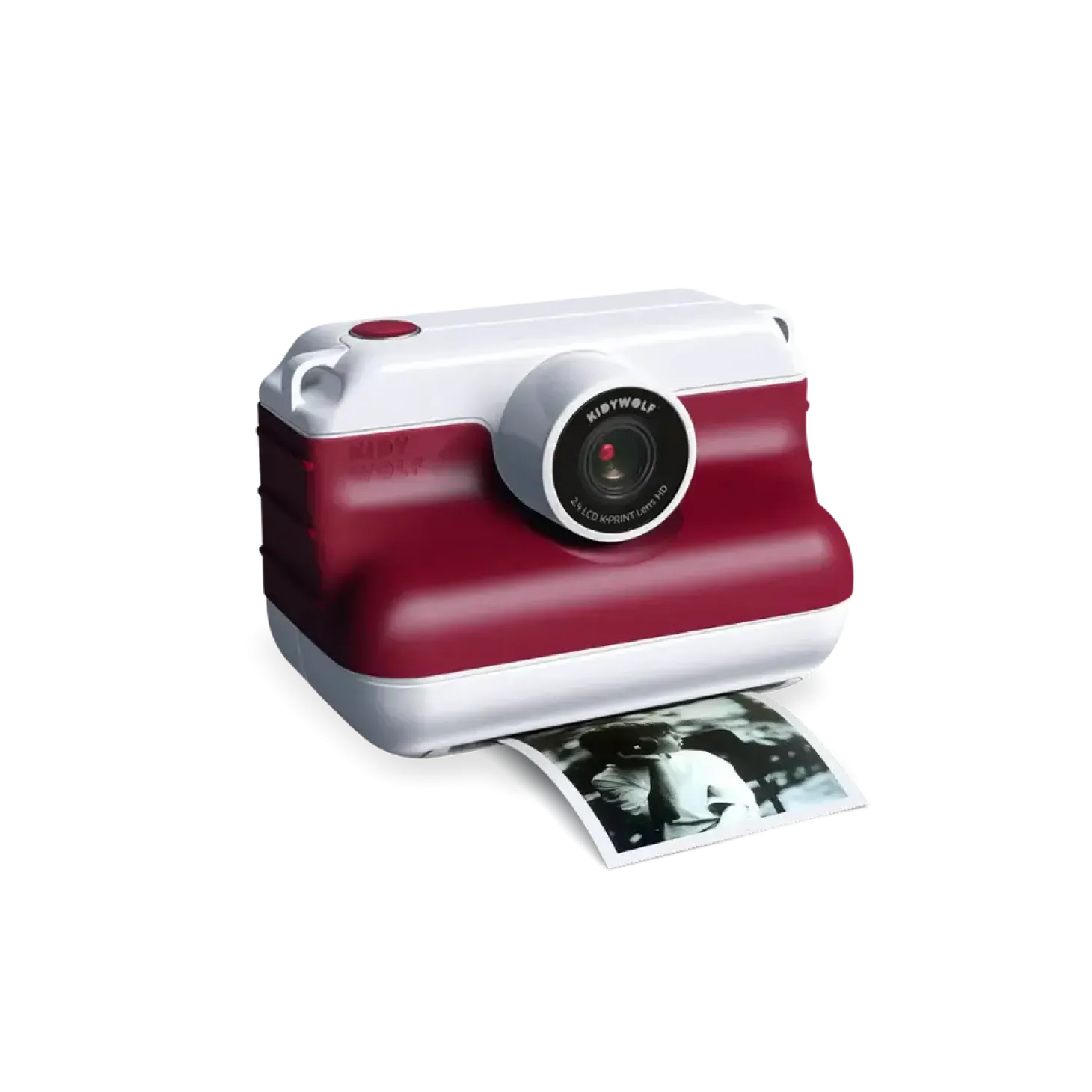 Aparat z drukarką dla dzieci K-PRINT - RED