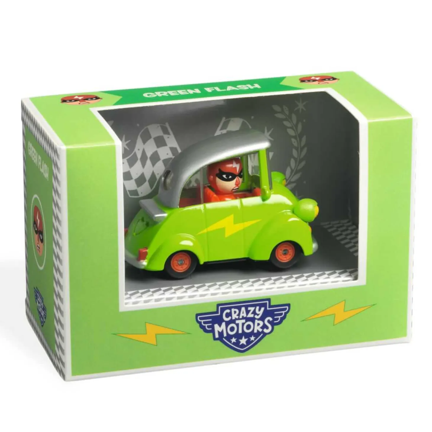 Autko CRAZY MOTORS - GREEN FLASH
