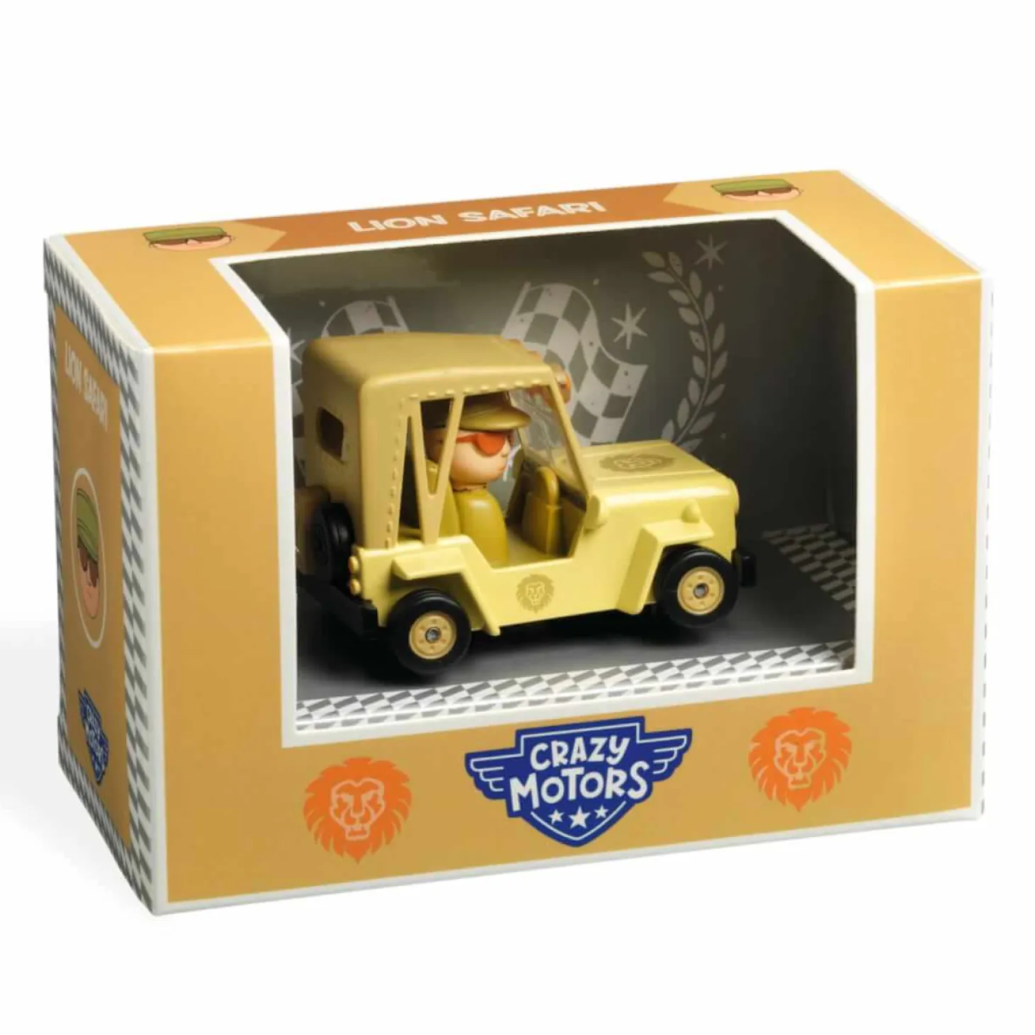 Autko CRAZY MOTORS - LION SAFARI