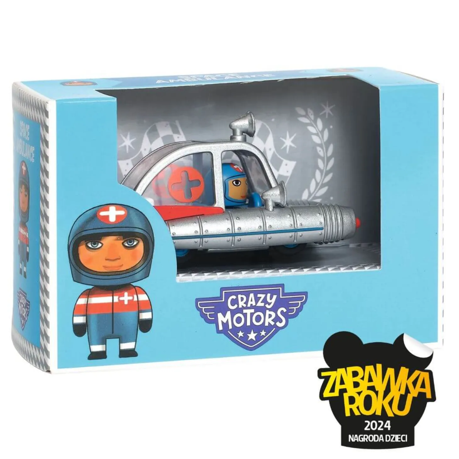 Autko CRAZY MOTORS - SPACE AMBULANCE