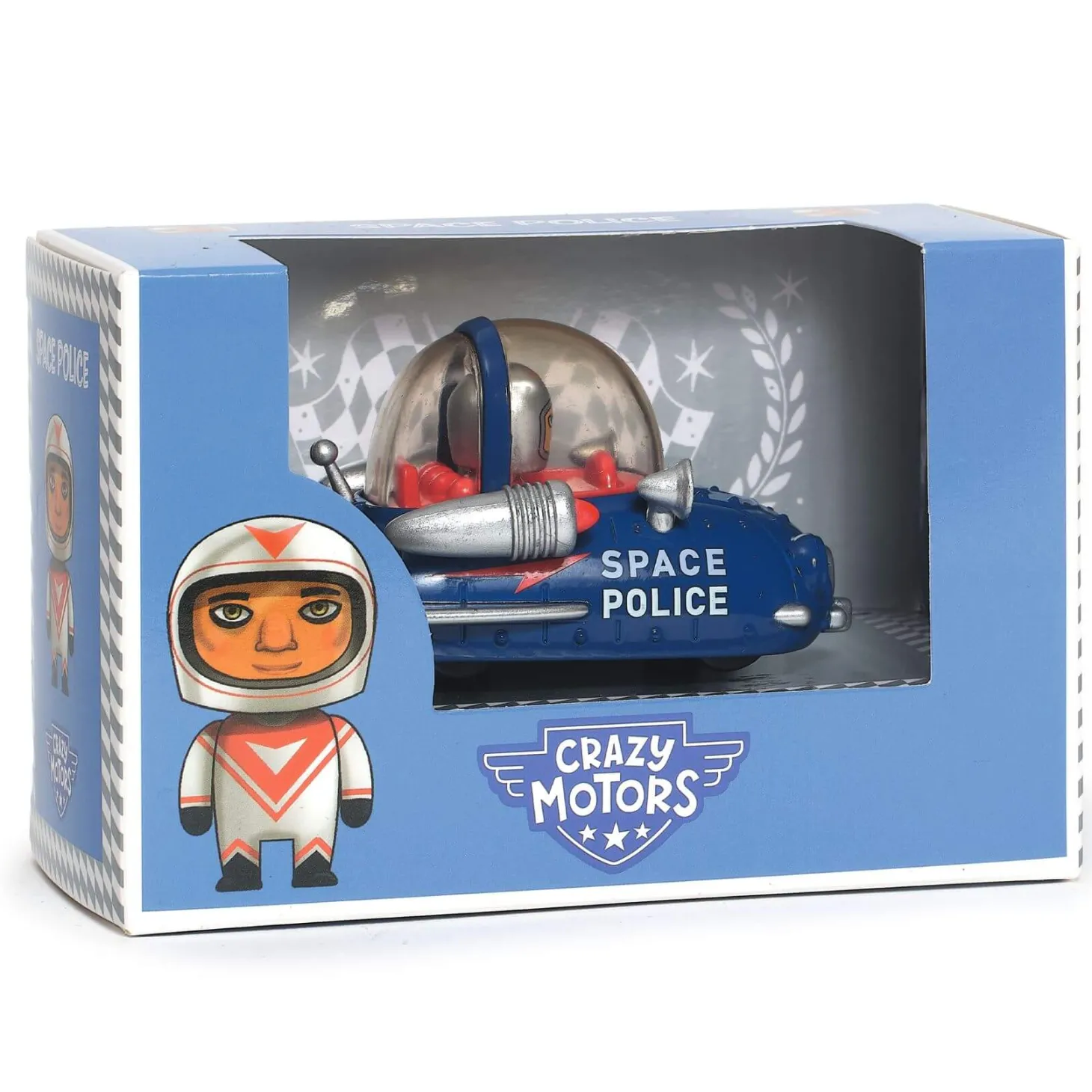 Autko CRAZY MOTORS - SPACE POLICE
