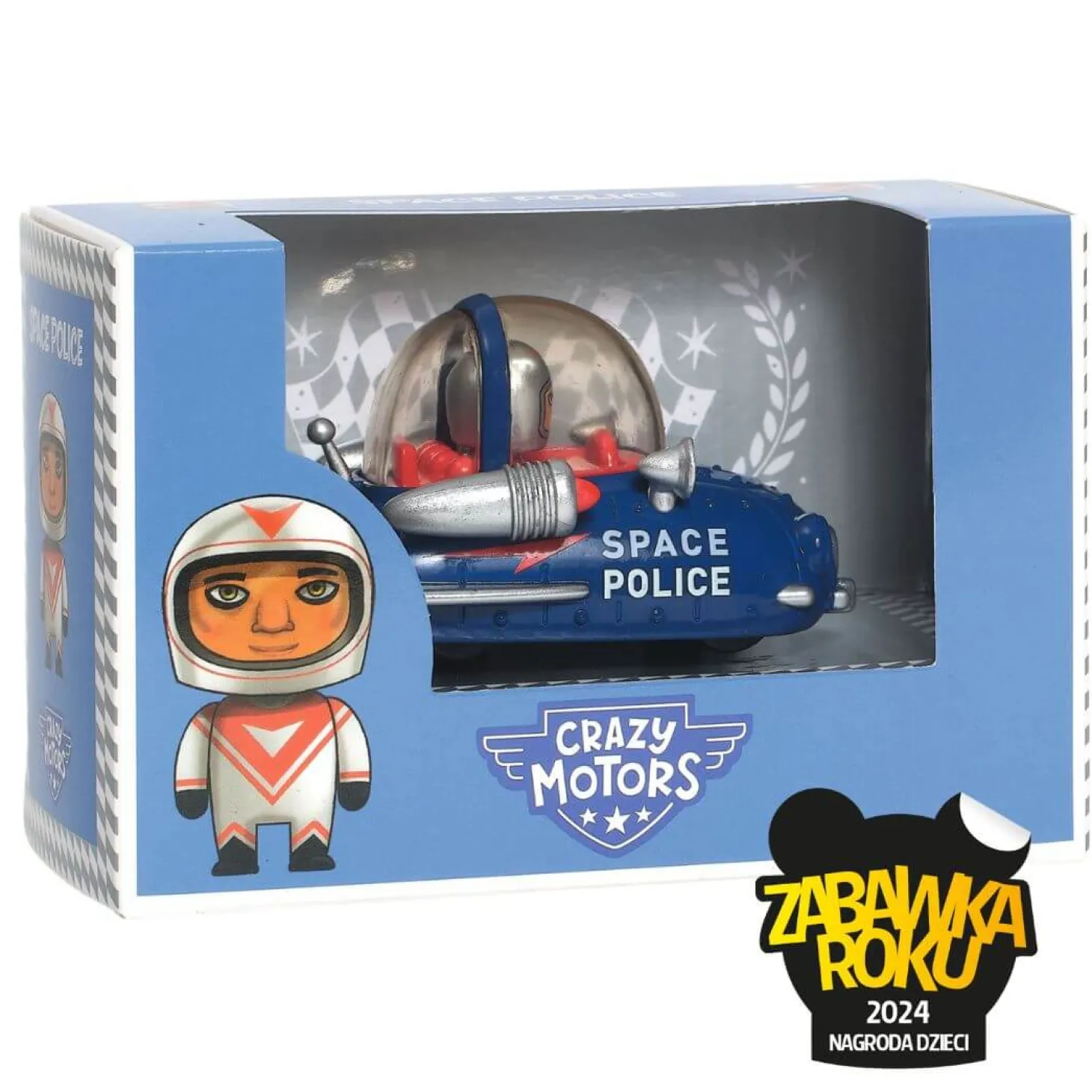 Autko CRAZY MOTORS - SPACE POLICE