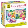 Baby puzzle - dwustronne puzzle dla najmłodszych - JEDNOROŻCE