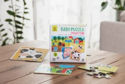 Baby puzzle - dwustronne puzzle dla najmłodszych - WIEŚ