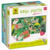 Baby puzzle - dwustronne puzzle dla najmłodszych - DŻUNGLA