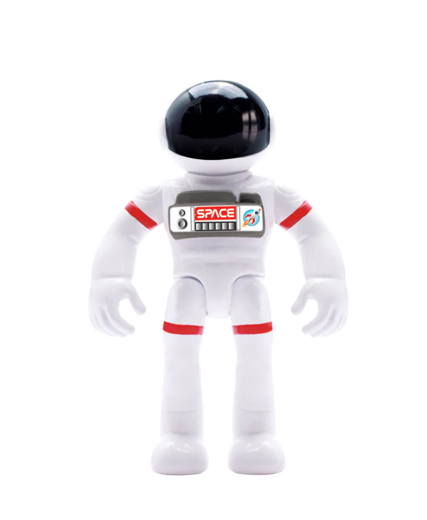 Badawczy pojazd kosmiczny z astronautą