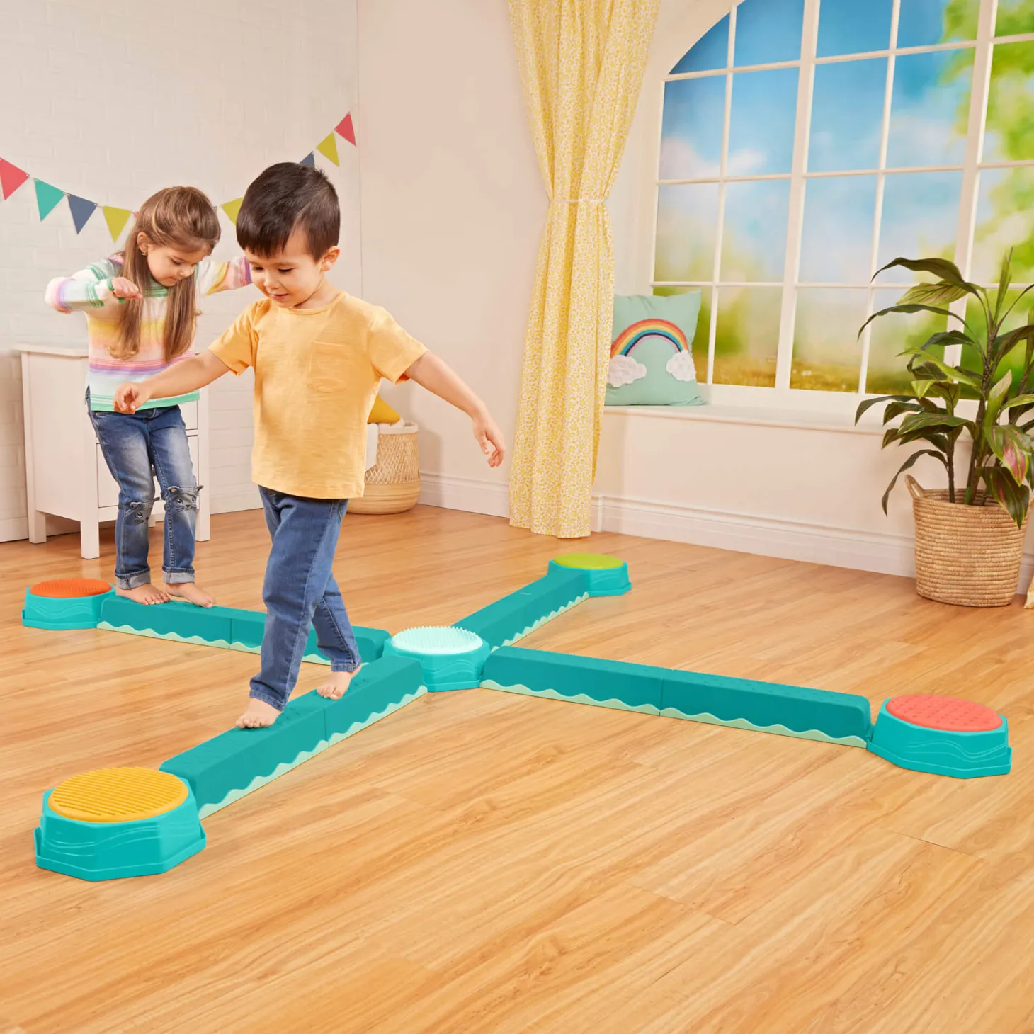 Balance & build set – kombinacyjna ścieżka sensoryczna