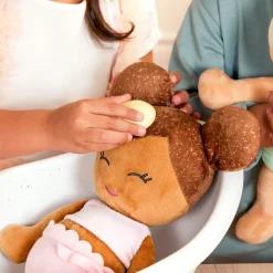 Bath Doll - lalka przytulanka do kąpieli - szatynka, wersja bez ręczniczka