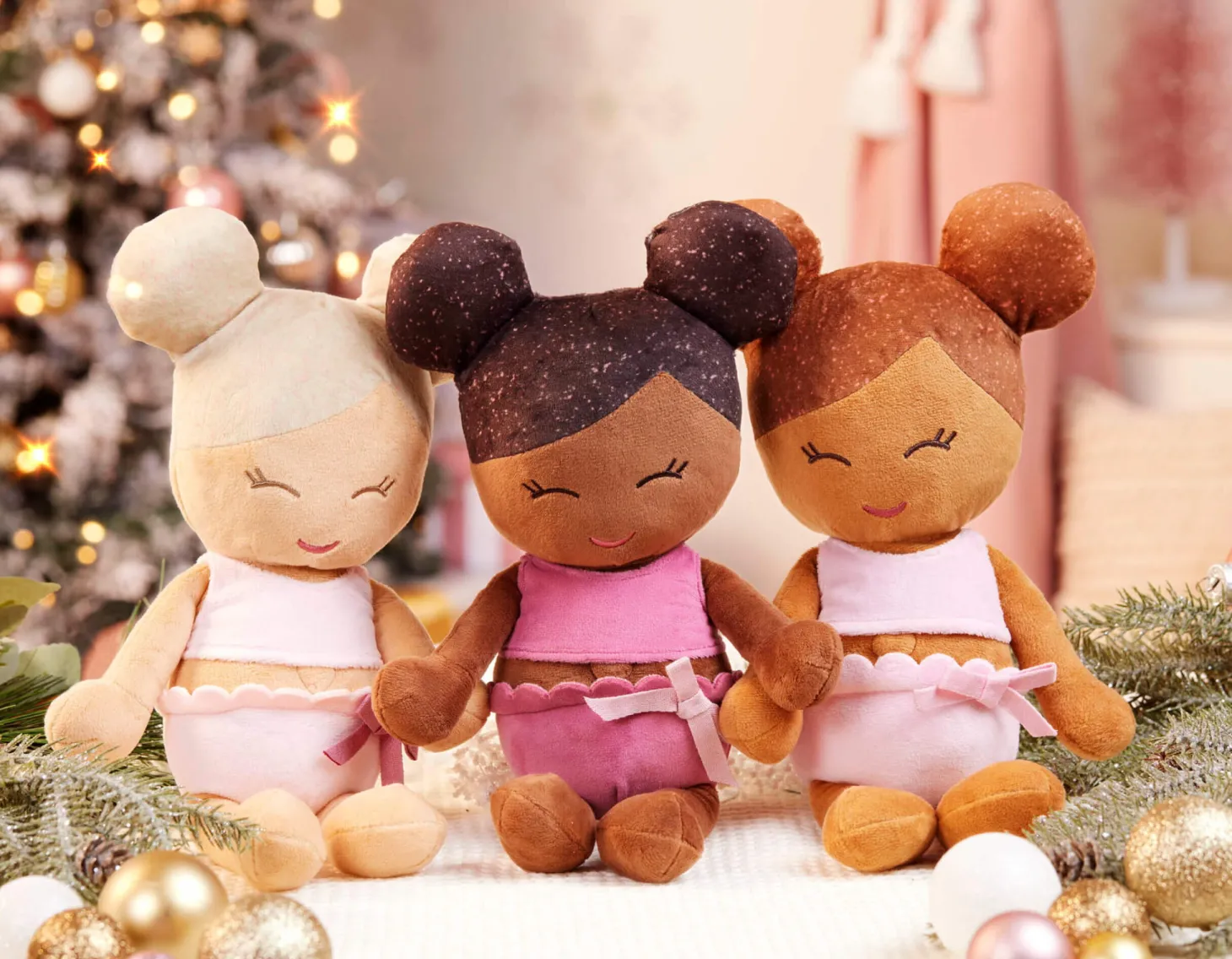 Bath Doll - lalka przytulanka do kąpieli - szatynka, wersja bez ręczniczka