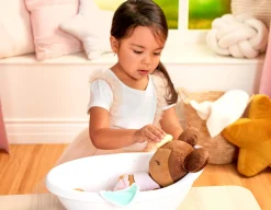 Bath Doll - lalka przytulanka do kąpieli - szatynka, wersja bez ręczniczka
