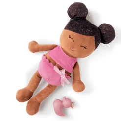 Bath Doll - lalka przytulanka do kąpieli - brunetka, wersja bez ręczniczka