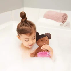 Bath Doll - lalka przytulanka do kąpieli - brunetka, wersja bez ręczniczka