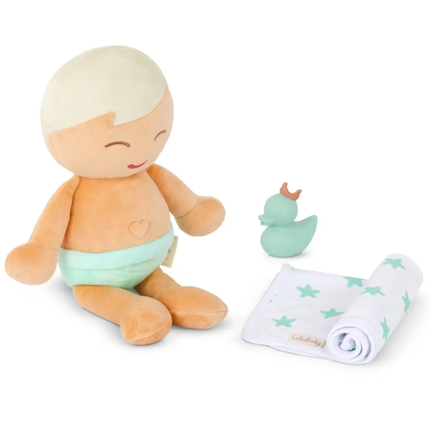Bath Doll Lulla Baby - lalka przytulanka do kąpieli - chłopiec blondyn