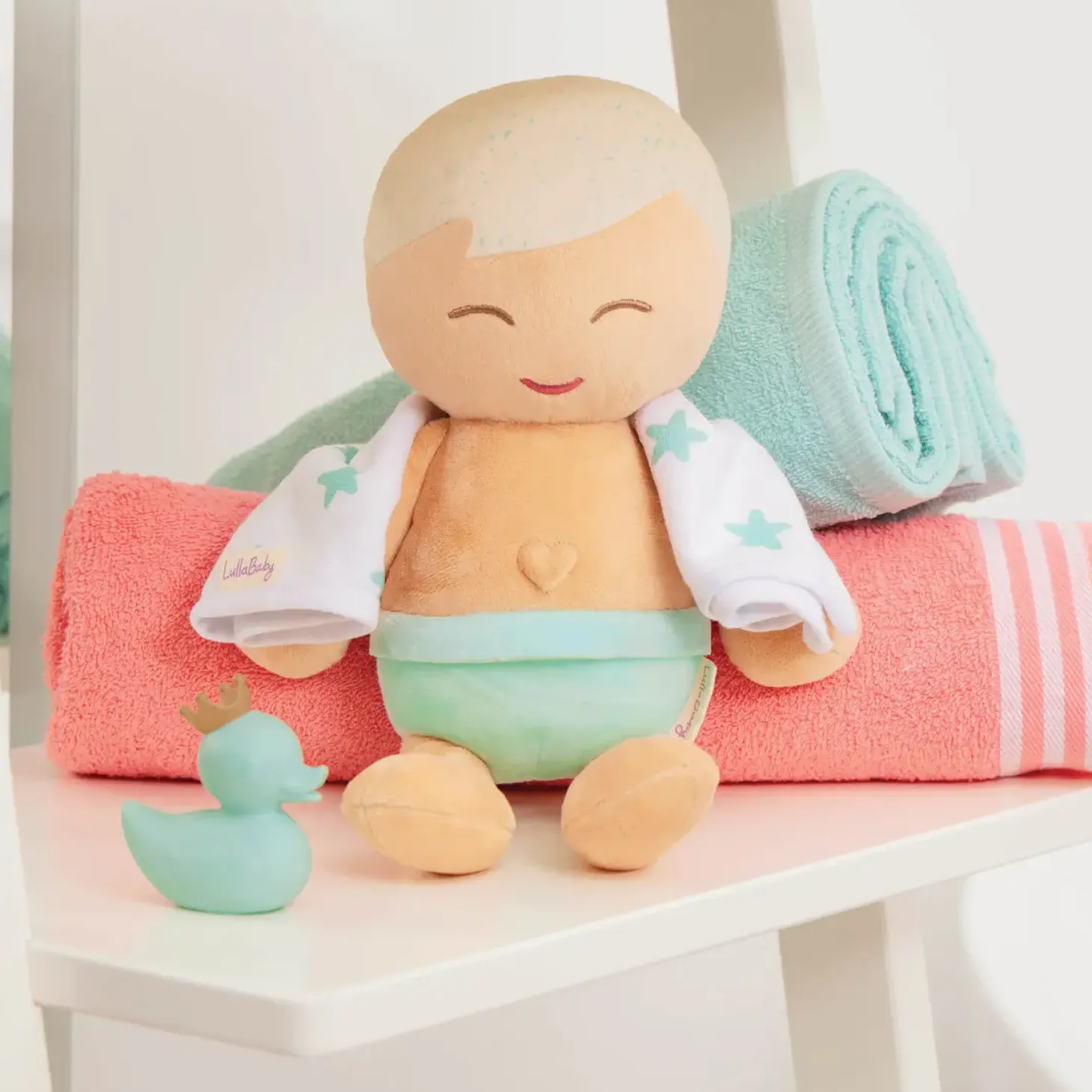Bath Doll Lulla Baby - lalka przytulanka do kąpieli - chłopiec blondyn