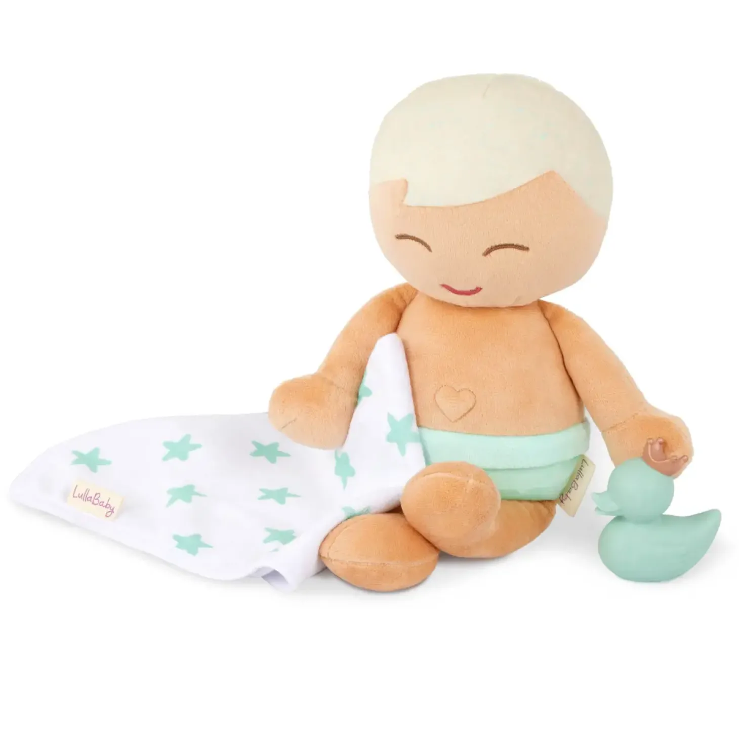 Bath Doll Lulla Baby - lalka przytulanka do kąpieli - chłopiec blondyn