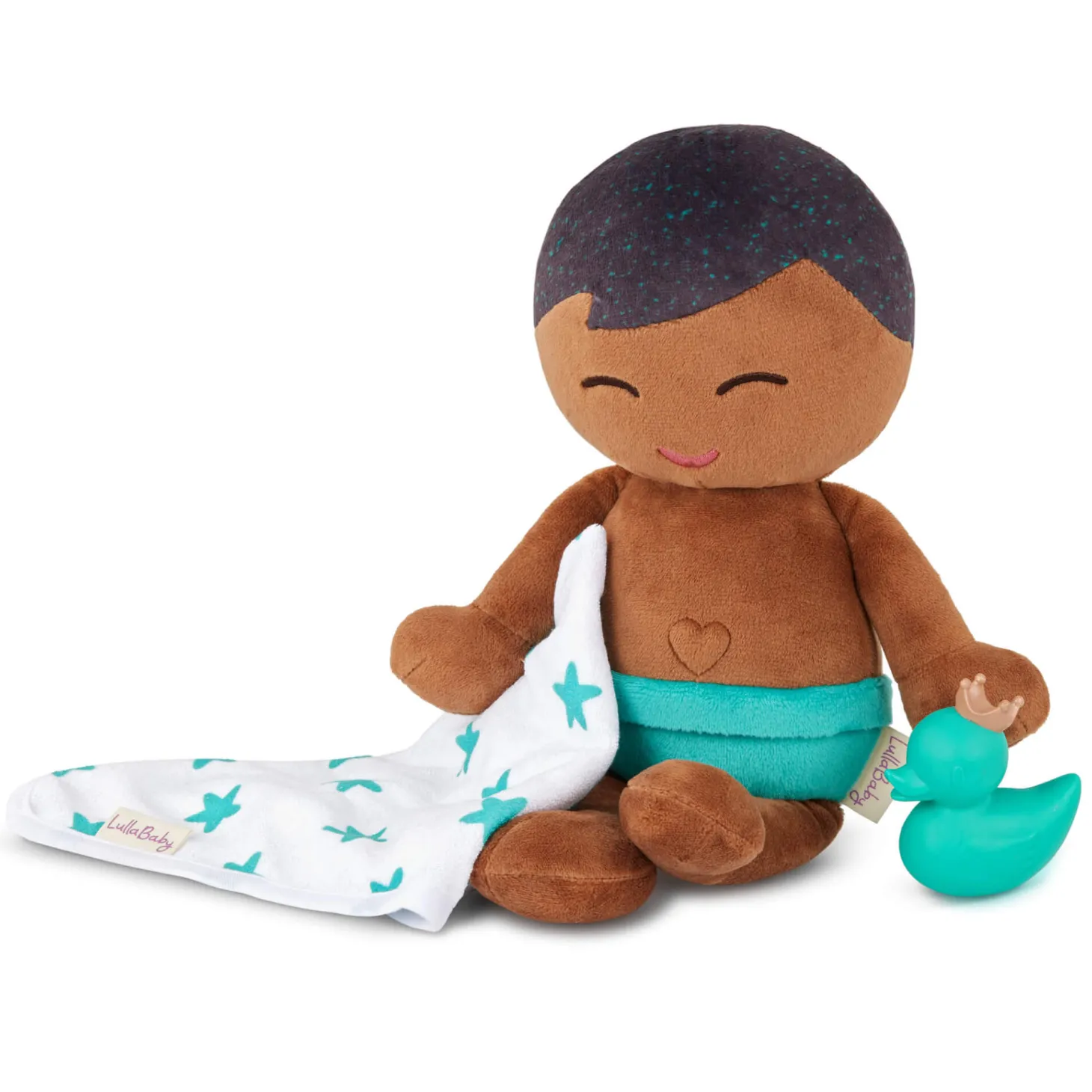 Bath Doll Lulla Baby - lalka przytulanka do kąpieli - chłopiec brunet