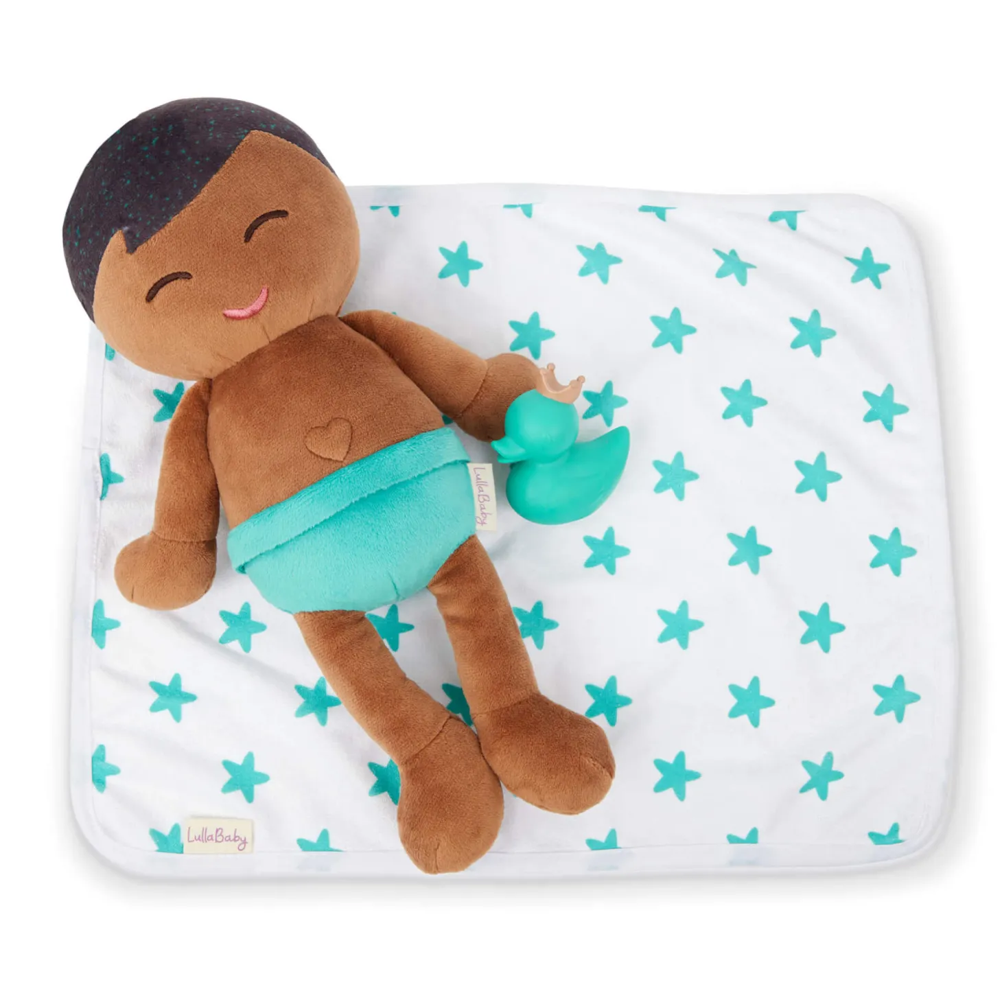 Bath Doll Lulla Baby - lalka przytulanka do kąpieli - chłopiec brunet