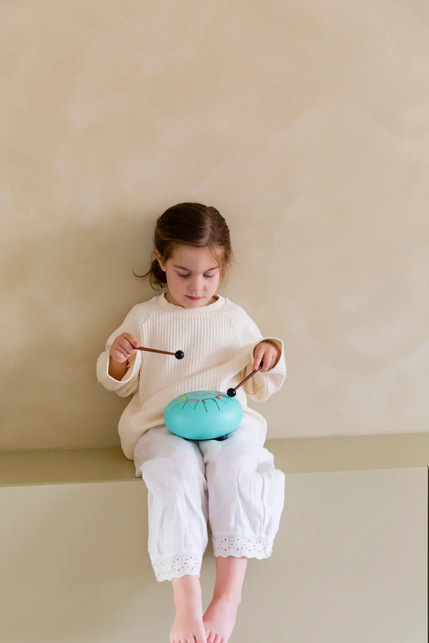 Bębenek językowy Baby Tambu śr. 15cm - Teal Peal