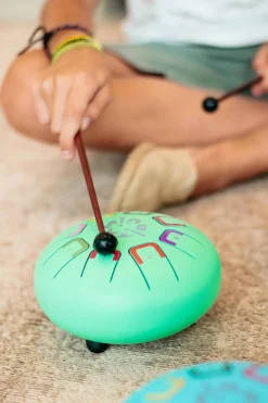 Bębenek językowy Baby Tambu śr. 15cm - Teal Peal