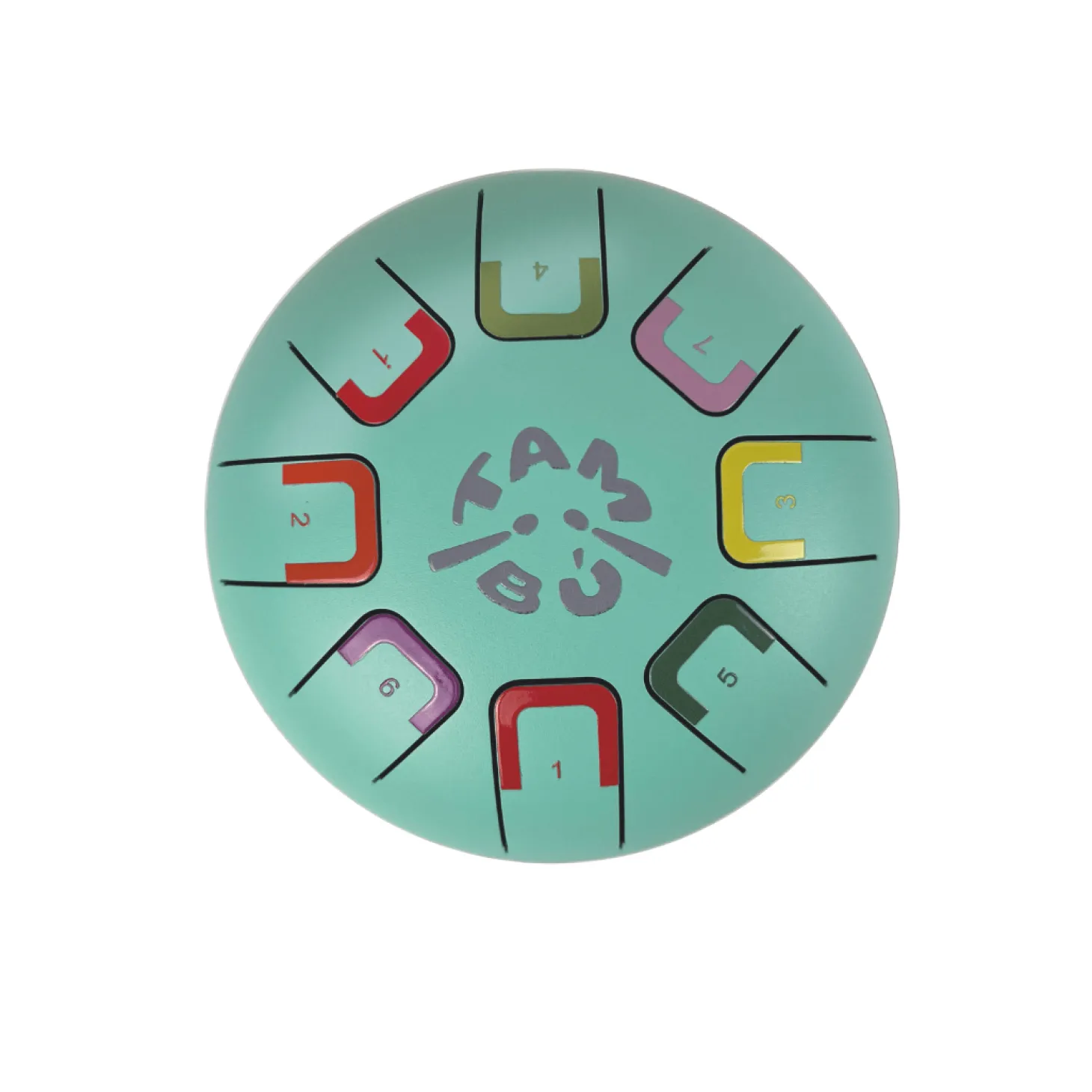 Bębenek językowy Baby Tambu śr. 15cm - Teal Peal