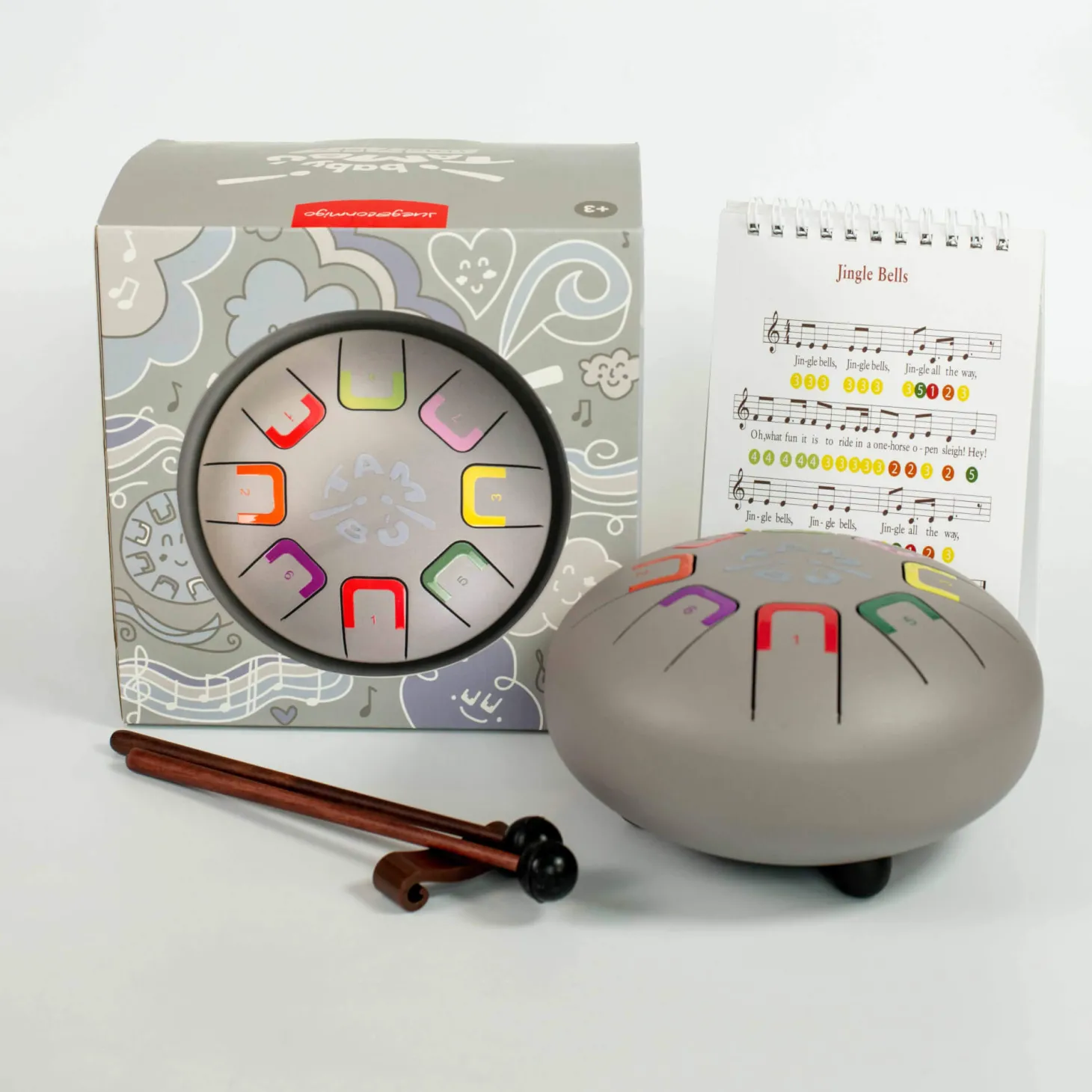 Bębenek językowy Baby Tambu śr. 15cm - Smoky Loky