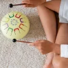 Bębenek językowy Baby Tambu śr. 15cm - Mellow Yellow