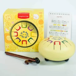 Bębenek językowy Baby Tambu śr. 15cm - Mellow Yellow
