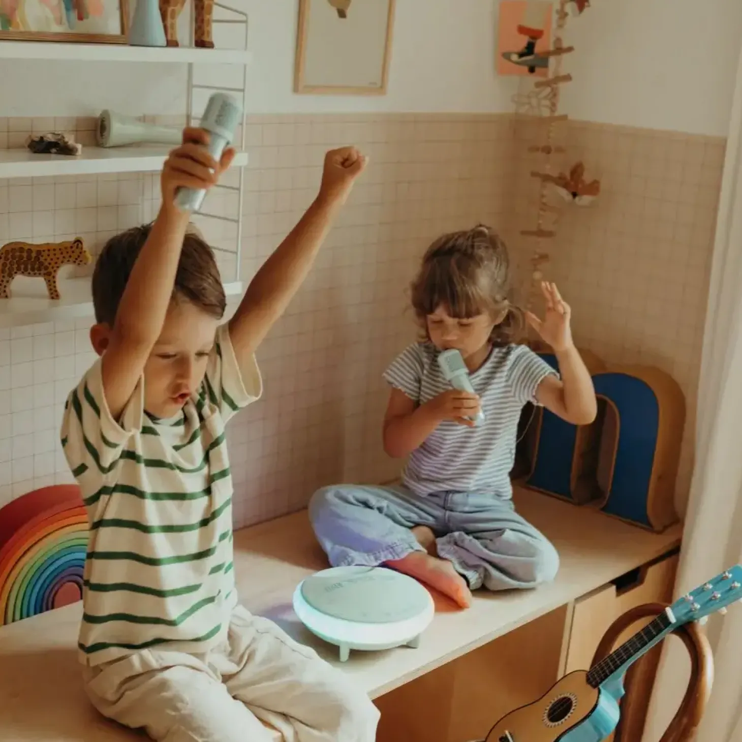 Bezprzewodowy zestaw do karaoke KIDYKARAOKE