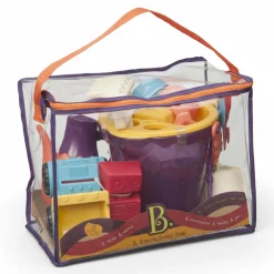 B. Ready Beach Bag – torba z akcesoriami do piasku - pomarańczowa