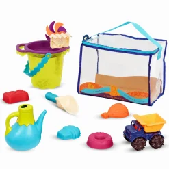 B. Ready Beach Bag – torba z akcesoriami do piasku - niebieska
