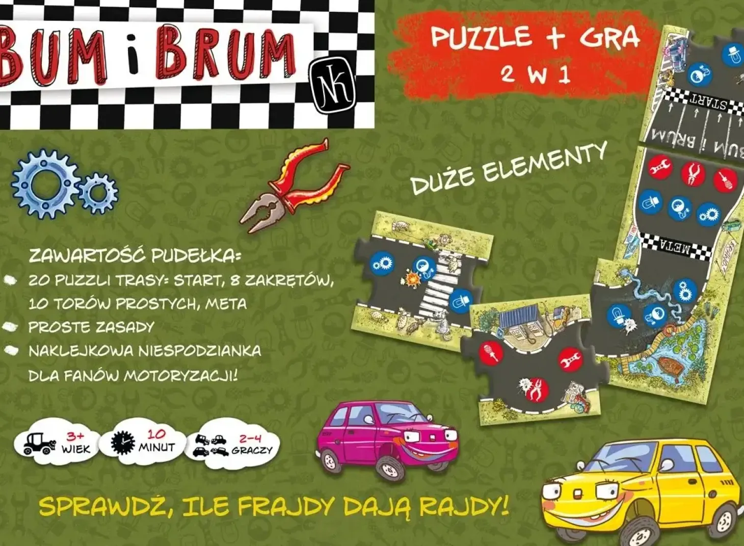 BUM i BRUM. Rajd Malucha
