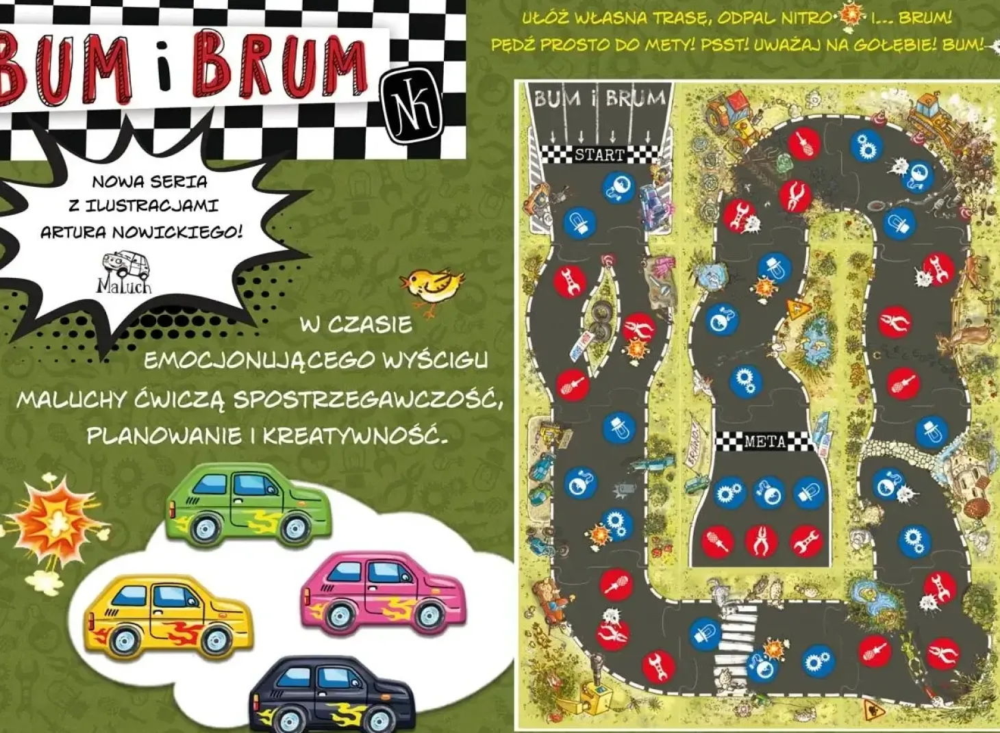 BUM i BRUM. Rajd Malucha